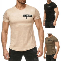 Herren Freizeit T-Shirt Oberteil