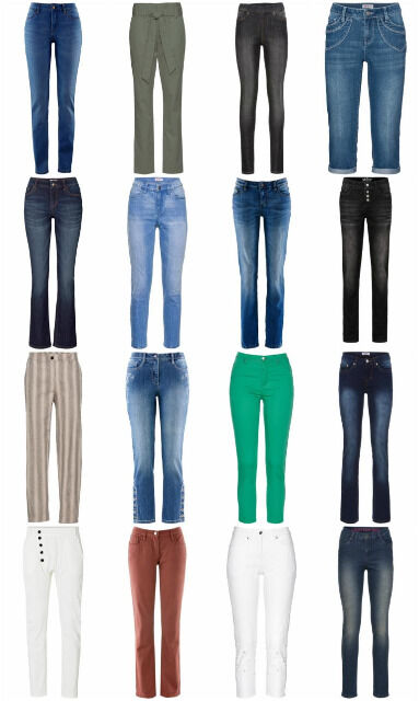Damen Hosen Jeans Restposten Mix