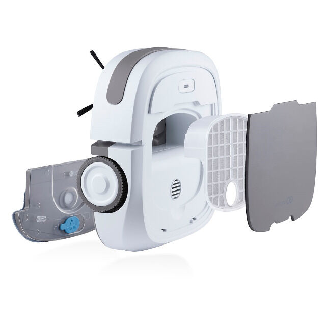 GoClever Comfort Cleaner Staubsauger Roboter mit Nasswischfunktion, Sensoren und verschiedene Reinigungsmodi: Automatikmodus, Spiralmodus, K