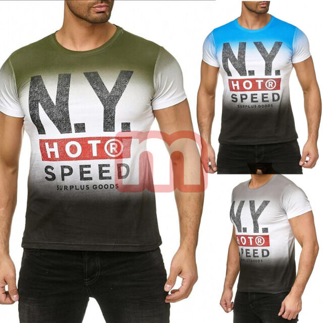 Herren Freizeit T-Shirt Oberteil