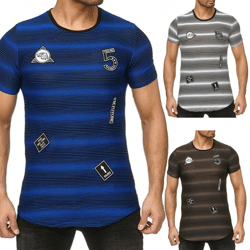 Herren Freizeit T-Shirt Oberteil 