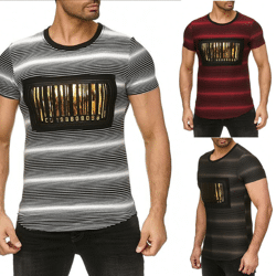 Herren Freizeit T-Shirt Oberteil
