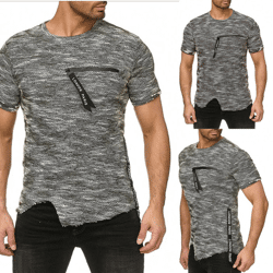 Herren Freizeit T-Shirt Oberteil