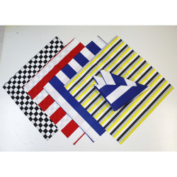 2er Set Stoff- Serviette Baumwoll Servietten 40x40 cm