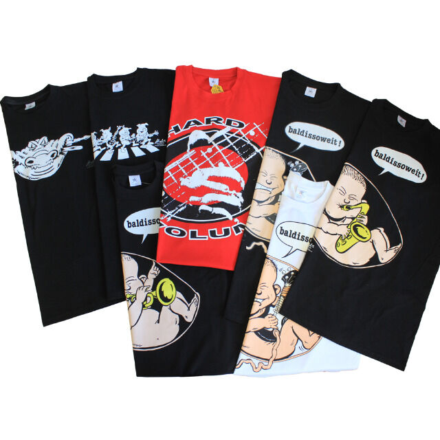 100 x T-Shirt fuer Musik Freunde Shirts ROCK YOU©
