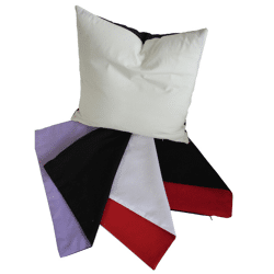 30 x Kissen Huelle ohne Fuellung Baumwolle m. RV 40x40