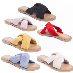 Damen Sommer Sandalen Slipper Schuhe