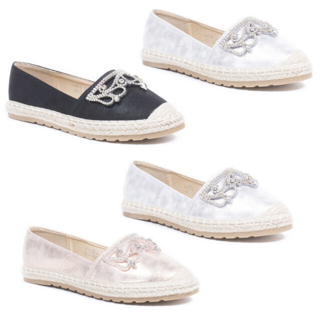 Damen Slipper Halbschuhe Ballerina