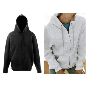 Fruit Of The Loom Herren Damen Uni Zip Hoodie Zipper Pullover