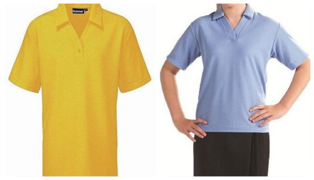 Damen Mädchen Polo Shirt Sport Oberbekleidung Polos