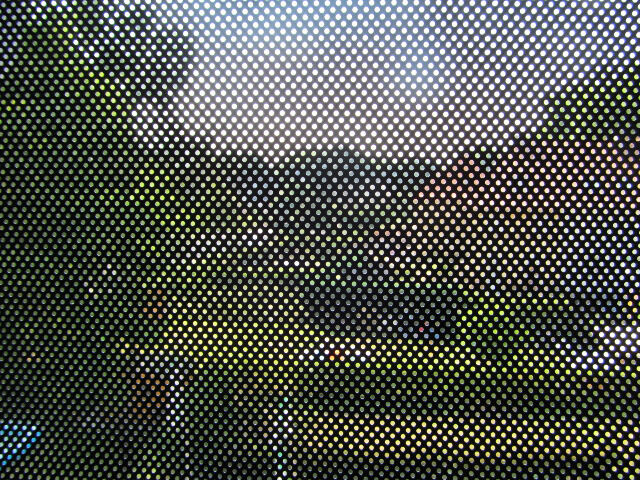 20m Lochfolie 74 cm breit adhaesive selbsthaftende Folie Klima Sonnenschutz