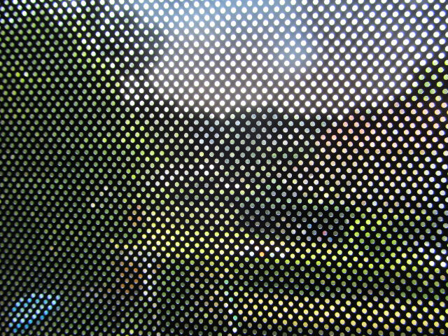 20m Lochfolie 74 cm breit adhaesive selbsthaftende Folie Klima Sonnenschutz