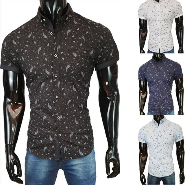 Herren Freizeit Business Hemden 