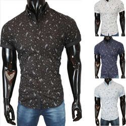 Herren Freizeit Business Hemden 