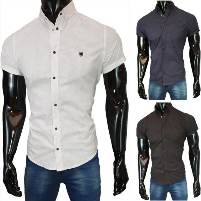 Herren Freizeit Business Hemden 