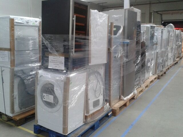 Weisse Ware: Waschmaschinen, Kühlschränke, Geschirrspüler, Trockner, Öfen