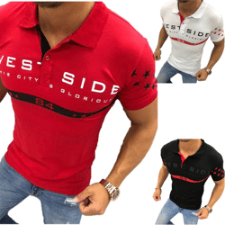 Herren Freizeit T-Shirt Oberteil