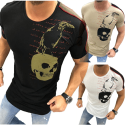 Herren Freizeit T-Shirt Oberteil