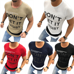 Herren Freizeit T-Shirt Oberteil