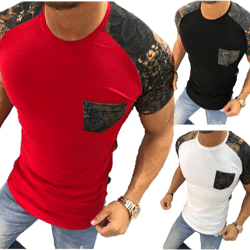 Herren Freizeit T-Shirt Oberteil