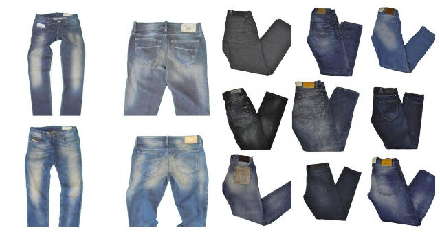 Restposten Herren Diesel Jeans Jack and Jones Jeans Mix Hosen Bekleidung Herrenmode