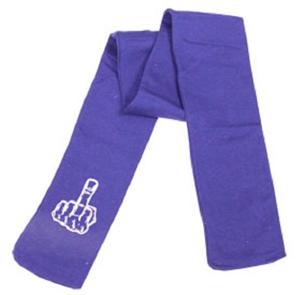 Schal Mittelfinger 140 cm Schals in 5 Farben