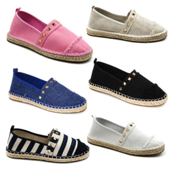 Damen Slipper Halbschuhe Ballerina