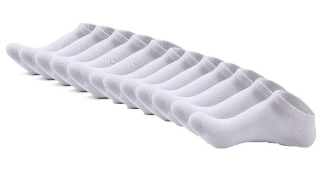 Garcia Pescara 6 Paar Sneaker Socken in weiß Gr. 40-46 aus Baumwolle Füßlinge Sportsocken Herrensocken Damensocken Herren Damen Herr