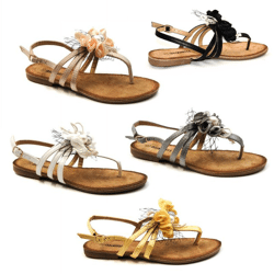 Ladies summer sandals slip-on shoes 