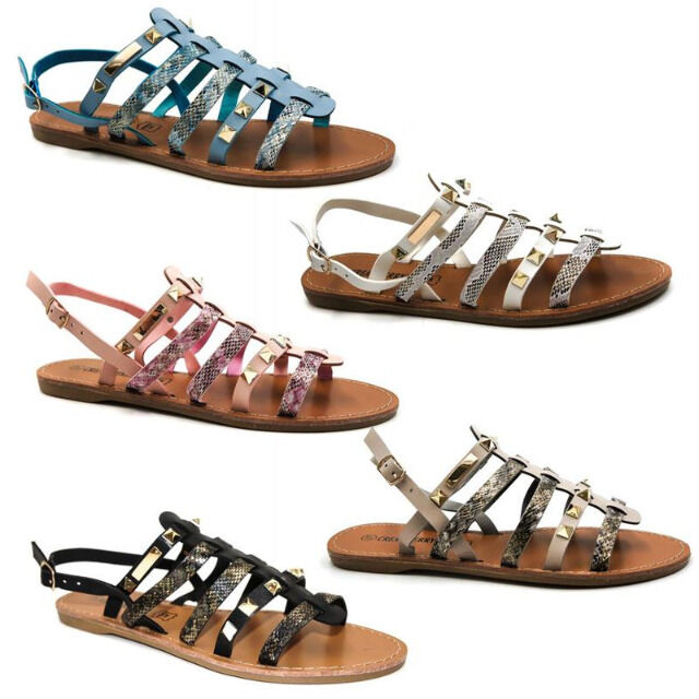 Damen Sommer Sandalen Slipper Schuhe