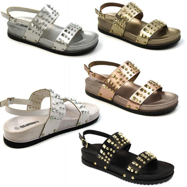 Damen Sommer Sandalen Slipper Schuhe