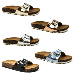 Ladies summer sandals slip-on shoes