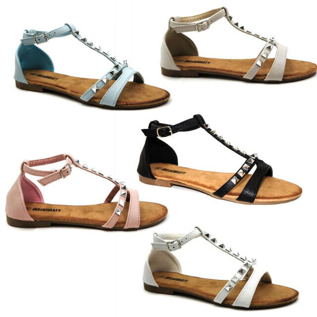 Damen Sommer Sandalen Slipper Schuhe