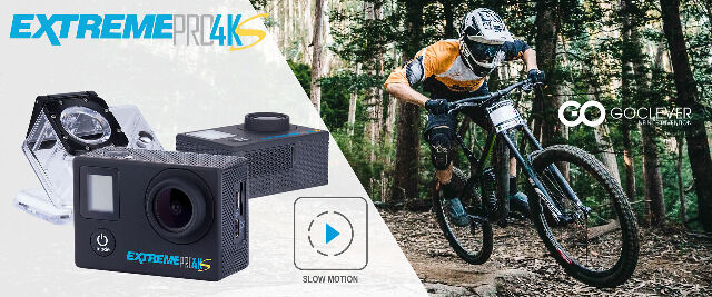 GOCLEVER DVR EXTREME 4Ks Professional Set WLAN 4K Action Cam Outdoor Kamera Actioncam Filmen Aufnehmen Video