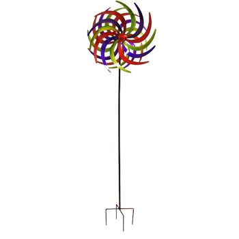 Xxl Doppelwindrad Windrad Garten Dekoration Windspiel Metall 210