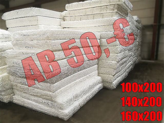 Matratzen diverse Markenhersteller verschiedene Größen | 80x200 | 140x200 | 160x200 | AB 50€