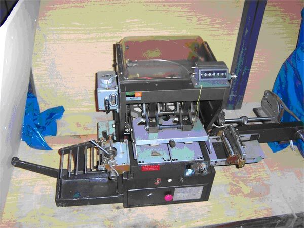 Etikettendrucker Labelmen PW 80 Buchdruckverfahren mit Klischee