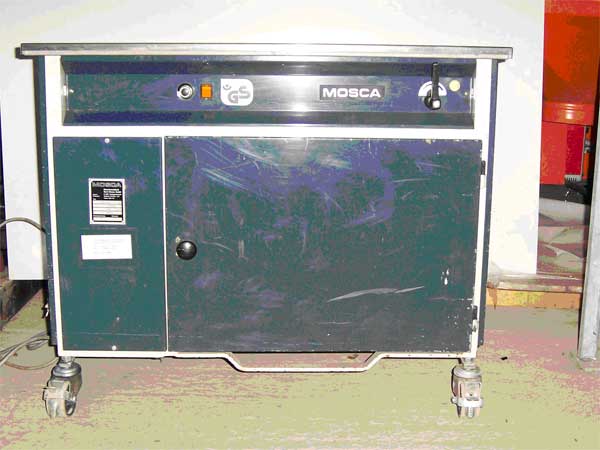 Paket Umreifungs Gerät Pakete verpacken Buendelmaschine Verpackungsmaschine