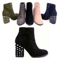 Damen Stiefeletten Stiefel 