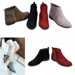 Damen Stiefeletten Stiefel