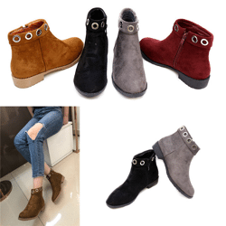 Damen Stiefeletten Stiefel