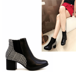 Damen Stiefeletten Stiefel