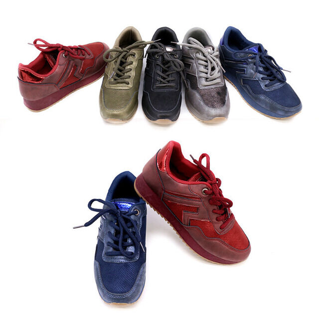 Damen Freizeit Sport Schuhe Sneaker Boots