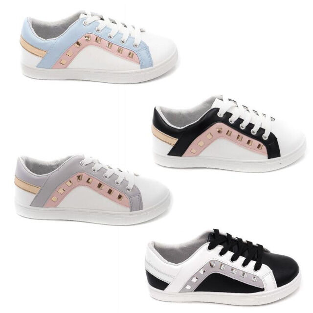 Damen Freizeit Sport Schuhe Sneaker Boots