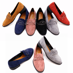 Damen Slipper Halbschuhe Ballerina