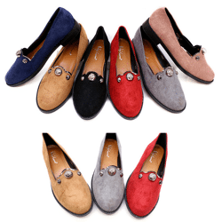 Damen Slipper Halbschuhe Ballerina