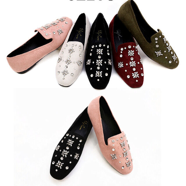 Damen Slipper Halbschuhe Ballerina