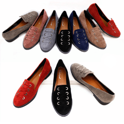 Damen Slipper Halbschuhe Ballerina