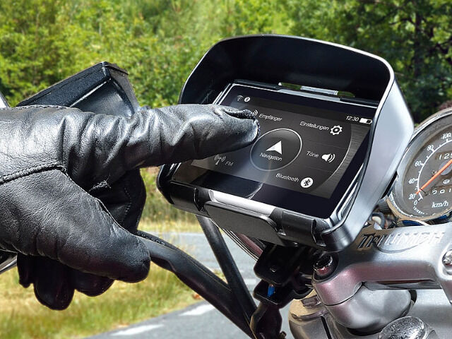 NavGear TourMate N4 Navigationssystem mit EUROPA KARTE 4,3 Zoll Motorrad Kfz Outdoor Navigation Navigationssystem, Navigerät, Navi