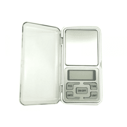 MINI Digitale Taschenwaage Feinwaage Küchenwaage Münzwaage Goldwaage mit Zählfunktion, Auflösung  500/0,01g 